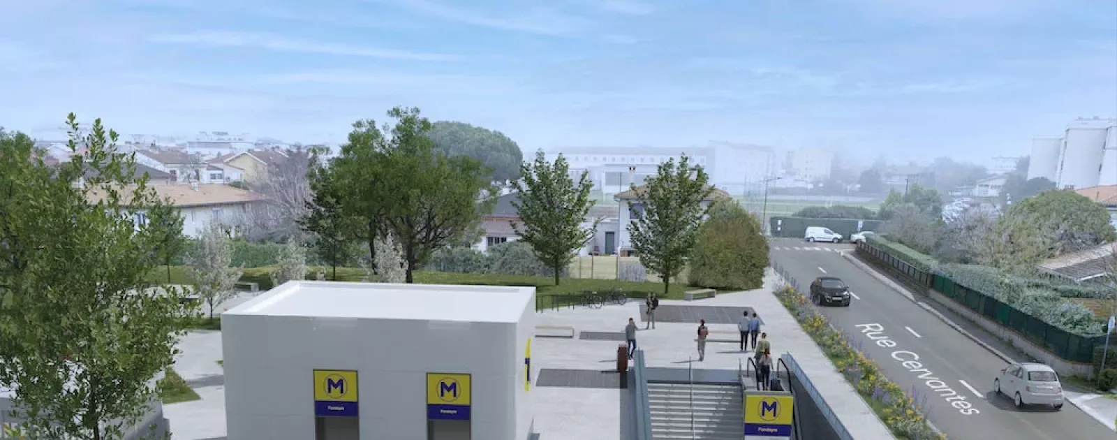 Fondeyre Les projets métro