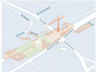 Les travaux station François Verdier (Agrandir l'image - fenêtre modale)