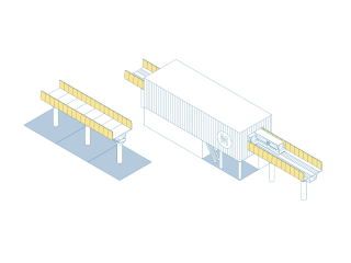 schéma de la mise en place des corniches et des equipements (Agrandir l'image - fenêtre modale)