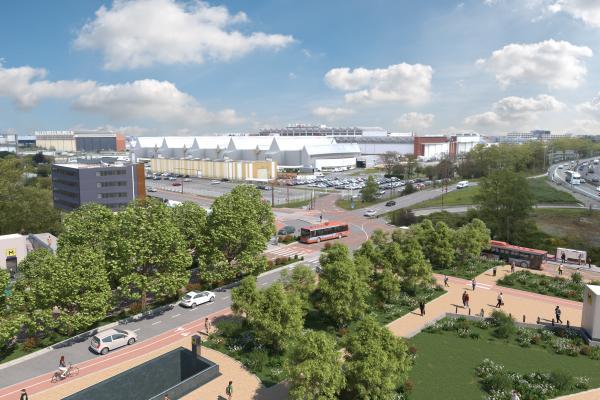 Future station Fontaine Lumineuse Ligne C (Agrandir l'image - fenêtre modale)