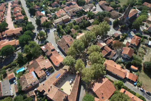 Vue aérienne de Labège (Agrandir l'image - fenêtre modale)